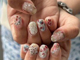 絵画風フラワーアート【kuu】