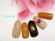 フランセス(Frances)/バレンタインネイル