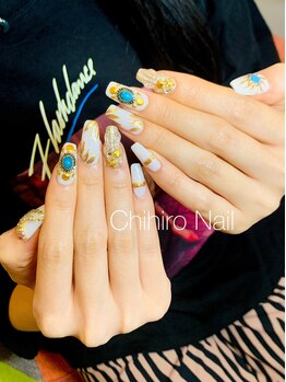 チヒロネイル/エスニックネイルマーメイド