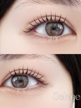セレネ(Selene)の写真/女性好みの白を基調とする落ち着いた空間で施術◇大人女性のための高技術サロン!!理想の上品な目元に♪