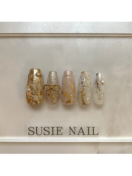 ケーズベース スージーネイル(Ks BASE Susie nail)/◆成人式ネイル◆チップデザイン