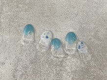 クラリスバイネオ 武蔵小杉(Claris by neo)/夏のクリアニュアンスネイル