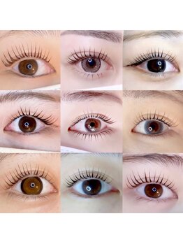 ノアン(noan)の写真/繊細な技術でモチ抜群◎【パリジェンヌ¥2900/フラットラッシュ¥2900】自まつ毛の負担を抑え目ヂカラUP！