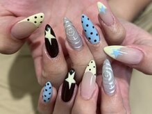 ネイルアヴァンス 京橋店(Nail AVANCE.)/個性派カラフルネイル