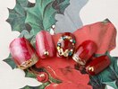 クリスマスリース×マグネット