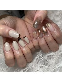 ちぐはぐネイル