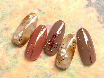 ネイルサロン マハロ(Nail salon MaHaLo)/新規付替オフ込☆ハンド¥7950