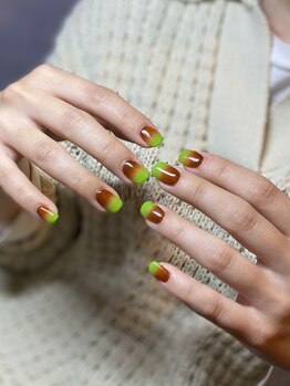 リノン(Linon)/2色グラデ