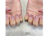 ▽Hand ワンカラーorラメグラ　¥4500