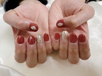 キキネイル たまプラーザ店(kikinail)/1月定額A アクセサリーネイル