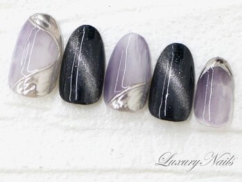 ラグジュアリーネイルズ アカバネ(Luxury Nails Akabane)/うるツヤ*マグネット＆ミラー