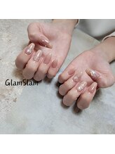 グラムスラム 福島店(GLAMSLAM)/シェル×ラメ♪