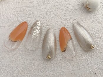 マハロネイル(Mahalo Nail)/定額制　オフィスネイル¥6980