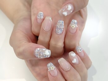 サロン ド リリー(salon de Lily)/《パラジェル》ツイードネイル