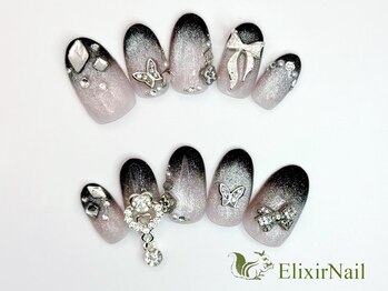エリクサーネイル 池袋(Elixir Nail)/定額c やり放題/クーポン使用
