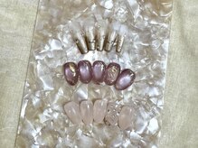 ヒラソルネイル(Girasol nail)/10月シンプルアートコース