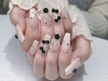 #やり放題　#アートネイル　#ニュアンスネイル