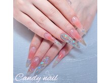 キャンディーネイル(candy nail)/長さださ持ち込み