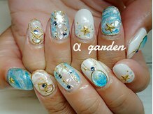 ネイルサロン アルファガーデン 町田本店(α garden)/10本アートコース●オフ込み3h