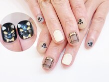 ネイルコレクション ピンク(Nail Collection Pink)/ジェル放題★猫＆チェック