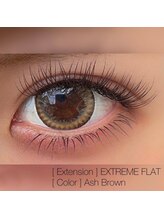 ネイルアンドまつげエクステ テラ 銀座店(Terra)/カラーエクステ/Ashブラウン