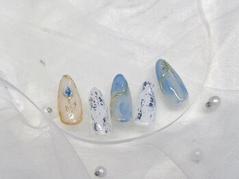 ニュアンス　ブルーネイル　
