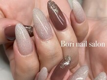 ボリ(Bori)/シンプル秋ネイル