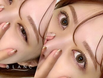 アイラッシュサロン ブラン リーフウォーク稲沢店(Blanc)の写真/【最強垢抜けSet★まつげパーマ＆アイブロウ】目元をトータルケアできるブランでお得にイメチェン☆