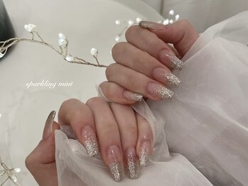 スパークリングミント 天満橋店(sparkling mint)の写真/【季節のトレンド×選べる定額デザイン♪】想像以上の仕上がり◎毎月デザインをお悩みの方に15種類ご準備◎