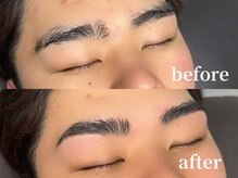 エムズアイブロウ 大阪京橋店(M’sアイブロウ)/メンズハリウッドブロウリフト