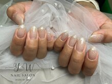 ユーネイル(YW nail)/ワンカラー＋ホログラム