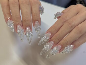 ネスネイル 池袋(Nes.nail)/クリアネイル