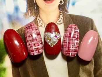 ネイル ナテュール 平塚店(Nail Nature)/ツイードネイル☆