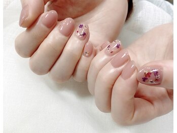 08ネイル(08 nail&school)/押し花ネイル