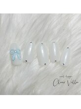 ネイルサロンクリアヴィラ(nail salon clear villa)/GirlyStyle collection¥8990