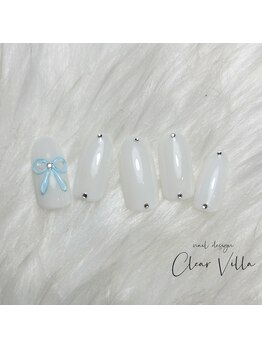ネイルサロンクリアヴィラ(nail salon clear villa)/GirlyStyle collection¥8990