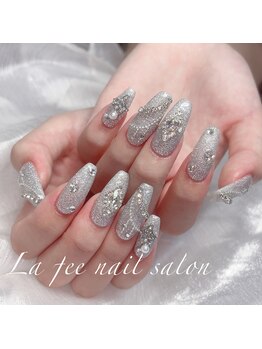 ラフェ ネイルサロン(La fee nail salon)/10本人気大きいパーツ付け放題