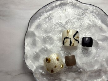 スパイス ネイルズ アンド スパ 玉川高島屋SC店(SPICE NAILS&SPA)/【フット】親指アート ¥9900