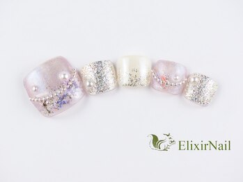 エリクサーネイル 池袋(Elixir Nail)/フット やり放題/クーポン使用