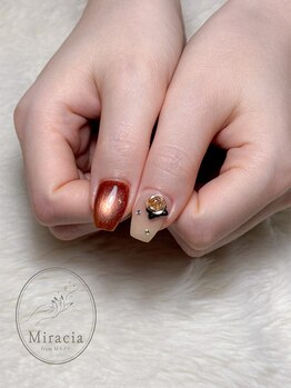 ミラシア フロム エムネイル(Miracia from Mネイル)/リボン × バラ / TORINO.