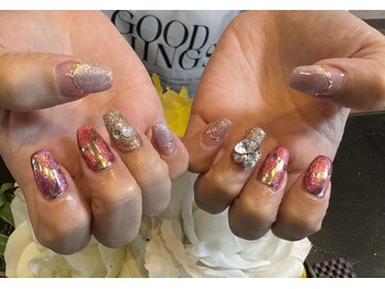ネイルアンドアロマリャド(Nail&Aroma)の写真/[オフ代込] ハイセンスなデザインが90種類以上から選べる定額コース7150円♪  周りと差がつく指先へ☆