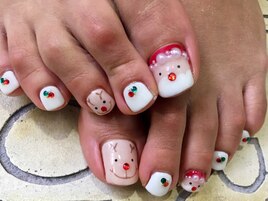 クリスマスネイル[フット]