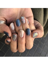 インディゴブルーネイル