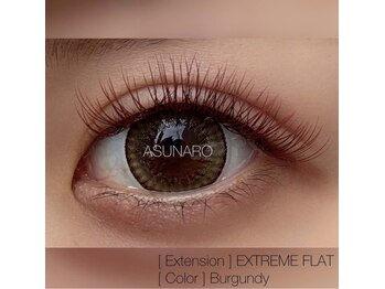 ネイルアンドまつげエクステ テラ 銀座店(Terra)/カラーエクステ/burgundy