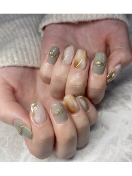 ネイル&アイラッシュ ルミア(Nail & Eyelash LUMIA)/ニュアンスネイル