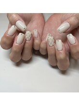 Mネイルアンドカフェ シェレステ/キルティングネイル
