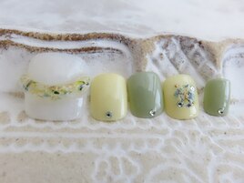 親指アートコース