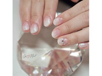 キュアネイル(Qa Nail)/ラメグラデーション☆6000円