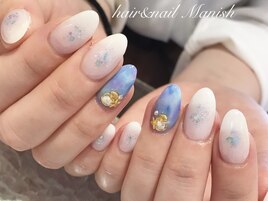 貝殻ヒトデパーツ/キラキラ