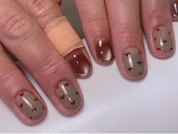 #ハートネイル